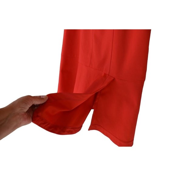 Women's Nanette Lepore Red Drop Waist Dress 2 - Picture 3 of 11